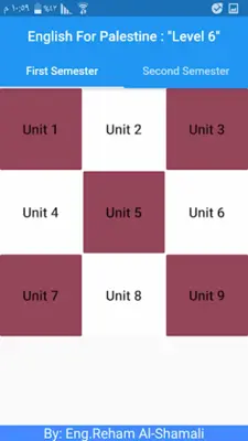 English For Palestine level 6 android App screenshot 1